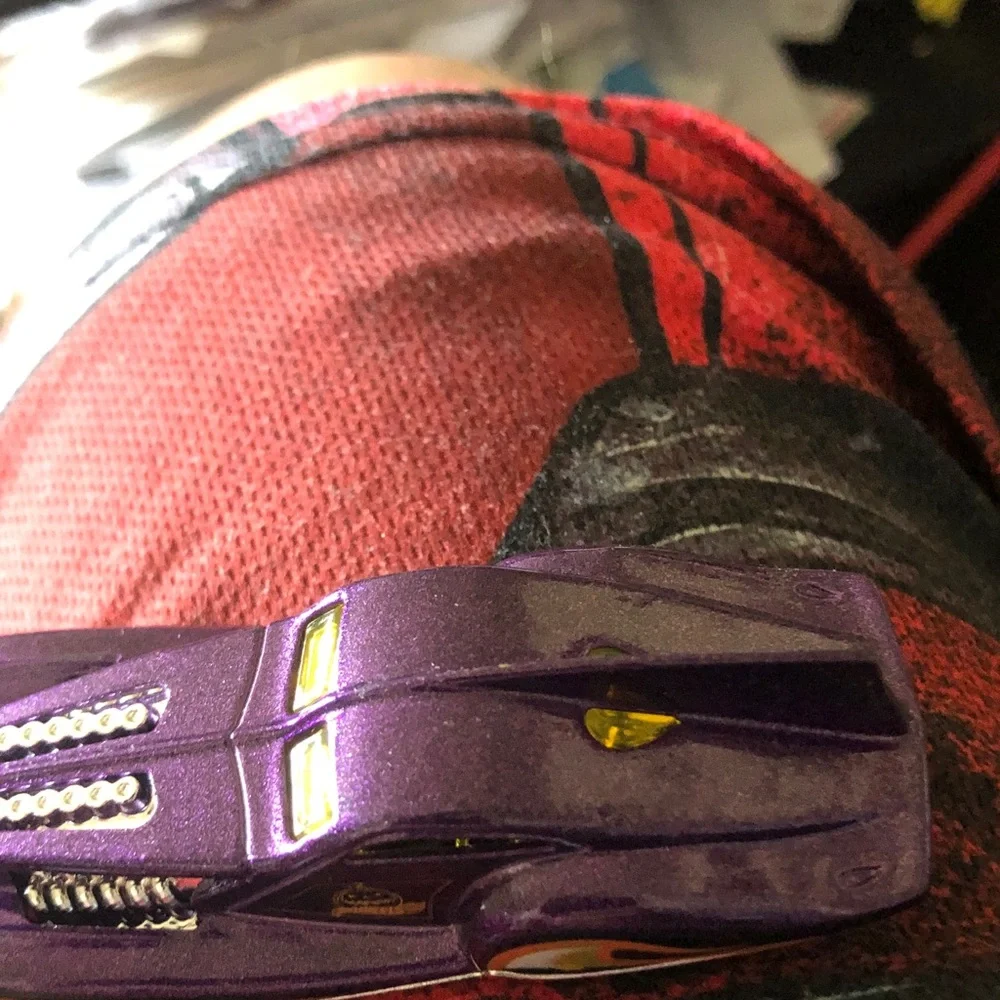 Purple Toy Race Car